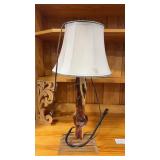 BURL KNOT ACCENT LAMP