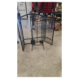 FIREPLACE SCREEN & TOOLS