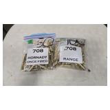 150 CASINGS 708 HORNADY BRASS