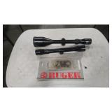 BUSHNELL AND TASCO SCOPES W/ RUGER SCOPE MOUNTS