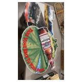 METAL REMINGTON AND BUDWEISER ADVERTISING SIGNS