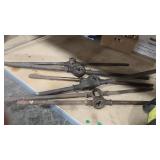 6 LARGE PIPE THREADERS