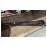 2- 54' VINTAGE HAND SAWS