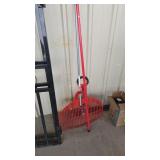 NEW SHOVEL, RAKE AND APPLE PICKER POLE