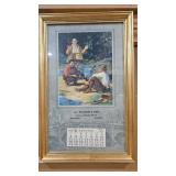 HC. WOLFARTH & SONS 1931 ADVERTISING CALENDAR -