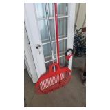 NEW RAKE, SHOVEL AND APPLE PICKER POLE