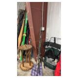 GROUP OF ASSORTED FISHING POLES