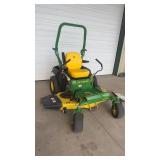 JOHN DEERE Z515E ZERO-TURN RIDING LAWN MOWER