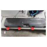 HARD RIFLE CASE, ROLLER BLADES AND BAG
