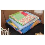 3 TIED VTG QUILTS