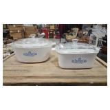 2 - BLUE CORNFLOWER BAKEWARE