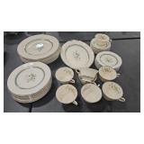 SYRACUSE OLD IVORY PARTIAL CHINA SET