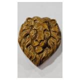 1.45 OZ TIGER EYE LION CARVING