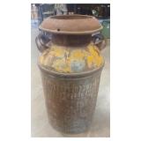 KALISPELL EQUITY SUPPLY CO VTG MILK CAN