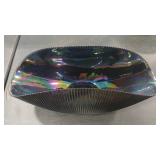 GLOBAL VIEWS PLEATED GLASS CENTERPIECE