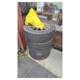 4- COOPER EVOLUTION 225/60R16 TIRES W/ RIMS