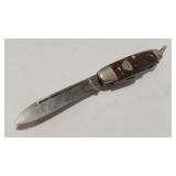 UTICA VTG CAMP FIRE GIRLS 'WO HE LO' POCKET KNIFE