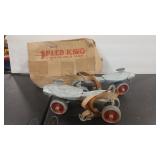 'SPEED KING' VTG SKATES  W/ ORIG BOX