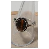925 TIGER EYE COLOR RING