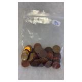 50 WHEAT PENNIES