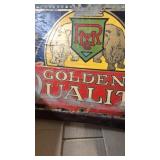 ANTIQUE ADVERTISING LABEL & HORN