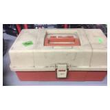 PLANO TACKLE BOX W/ MISC TACKLE INSIDE