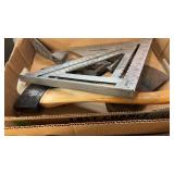 SPEED SQUARES, HATCHET, AXE HEADS