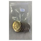 10 EISENHOWER DOLLARS