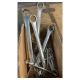 BX OF S-K, S-K WAYNE & 1 SNAP ON WRENCHES