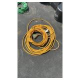 2 YELLOW EXTENSION CORDS