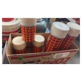 5 VINTAGE THERMO BOTTLES