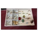 RINGS, EARRINGS & BRACELET