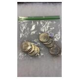10 EISENHOWER DOLLARS