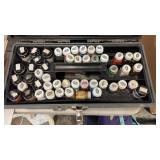 POLY BOX W/ MODEL PAINT & BRUSHES