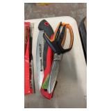 RED FOLDING SAW & FISKARS PRO SCISSORS