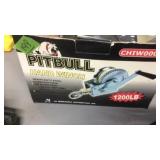 NEW PITBULL HAND WINCH