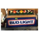 BUD LIGHT POOL TABLE LIGHT