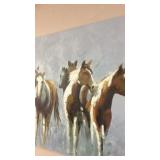 LARGE HORSE PAINTING ON CANVAS 48'X48'