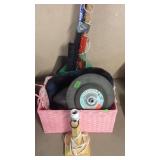 GRINDING WHEELS, GARDEN TOOLS & MISC