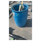 BLUE BARREL, DRYWALL SQUARE, 48' STANLEY LEVEL,