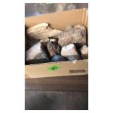 BX OF ROCKS & PETRIFIED WOOD