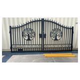 16 FT DECORATIVE DRIVEWAY GATES