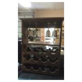 WOODEN WINE RACK