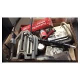 MULTI PLUG, SANDING STRIPS, ROLL OF WIRE, RAZOR