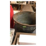 LARGE BRASS BUCKET