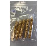 5 TUBES OF GOLD FLAKE