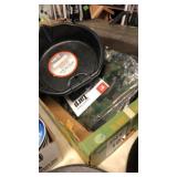 OIL DRAIN PAN & 2 TARPS
