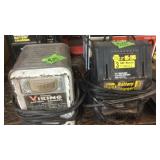 2 SMALL BATTERY CHARGERS