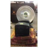 CURTAINS, SPEAKERS & HEAT DISH