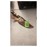 DEMASCUS STEEL KNIFE & SHEATH